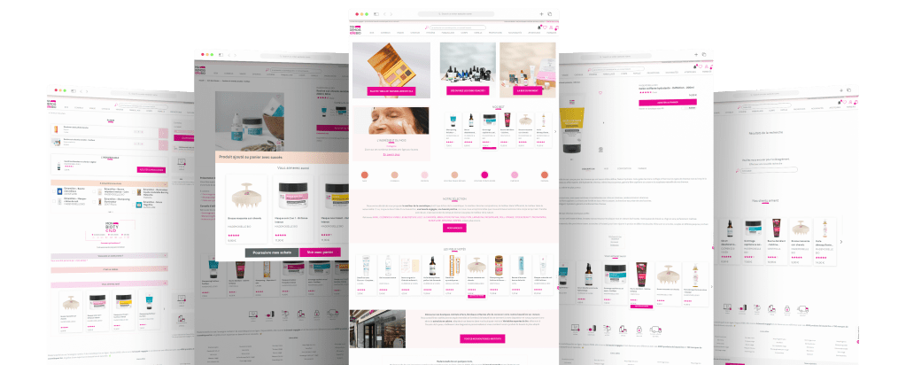 Mademoiselle BIO e-commerce personalized product recommendations